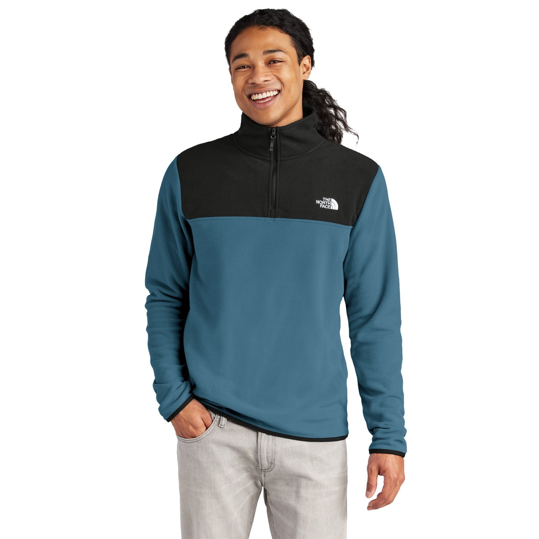 The North Face-The North Face® Glacier 1/4-Zip Fleece NF0A7V4L-MedTech-5